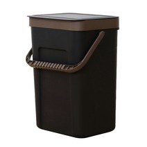 블럭마트 주방 욕실 다용도 손잡이 휴지통 대형, 랜덤 발송, 1개