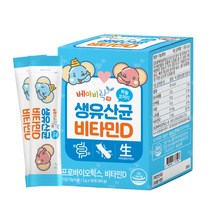 베이비락 생유산균 비타민D 유아 영양제, 2g, 30개