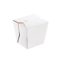 더담다 무지 화이트 딤섬박스 중, 1개입, 100개