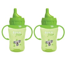 본프리 드링킹컵 260ml, 그린, 2개