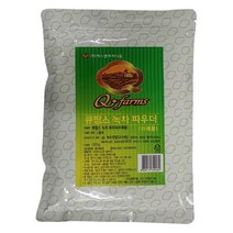 큐팜스 녹차파우더 라떼용, 500g, 1개