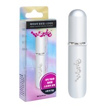 아이보리 분리 세척 향수 공병 5ml, 무광실버, 1개