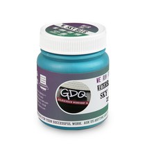 지디큐팩토리 실크스크린 날염용 수성 러버 잉크 500g, 하늘색