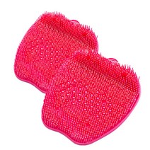 애플 발브러쉬 매트, 핑크, 2개