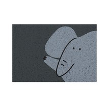 알럽홈 애니멀프린팅 논슬립 발매트 50 x 80 cm, 코끼리, 1개