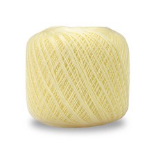 미소털실 파이스타 레이스 뜨개실 50g, 73 라이트레몬, 1개