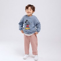 레인보우키즈 아동용 포켓 골덴 배기 팬츠