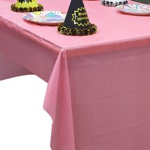 리빙다 단색 파티 테이블보 푸치샤, 1개입, 4개