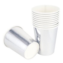 메탈릭 파티컵 실버 240ml, 10개입, 3박스