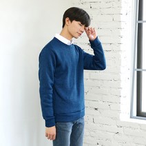 머시따 남성용 니트 맨투맨