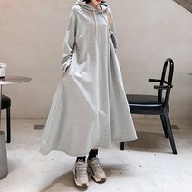 팡팡샵 C 차차롱후드 임산부 원피스