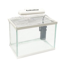 샘아쿠아 미니 일체형 어항 LED-L9, 화이트