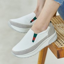 켈리 쿠션 키높이 여성슬립온