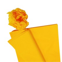희망노트 색화지 포장지 1절, 주황, 100개