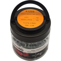 이노공구 둥근머리 백색 직결나사 4.2 x 32 mm 1235, 1개