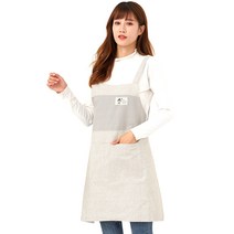 모던ST 방수 앞치마, 베이지, 1개