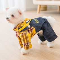 마이바우 베어멜빵 반려동물 올인원, 혼합색상