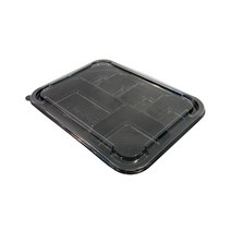 더담다 다회용 6칸 도시락용기 733, 100개, 1개입