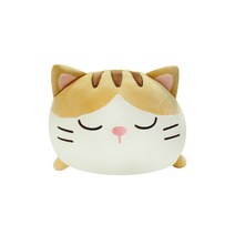 메세 모찌모찌 고양이 쿠션 인형 베르, 20cm, 혼합색상