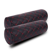 어반카 차량용 퀄팅 목쿠션 2p, 레드