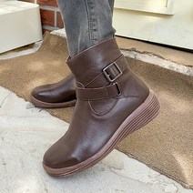 제이슈 천연소가죽 퍼안감 끌리는 이유 앵클 숏 부츠