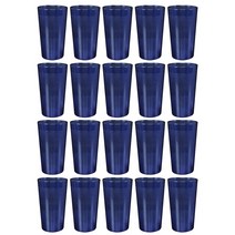 업소용 급식용 물컵 PC80DC 230ml, 청색, 20개