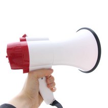 30W 고성능 멀티 메가폰 대형 확성기 중, 레드