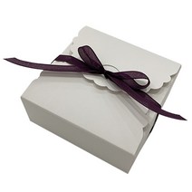 티나피크닉 레이스 선물상자 미니 10p + 리본 10p 세트, 보라, 1개