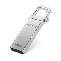 액센 i PASSION 메탈 고리 타입 USB 2.0 메모리 Axxen Holder, 128GB