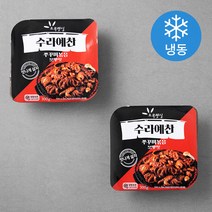 초록햇살 수라예찬 쭈꾸미볶음 보통맛 (냉동), 300g, 2팩