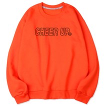 벤힛 CHEER UP 세미 오버핏 소프트 기모 맨투맨