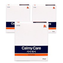CalmyCare 하이드로콜로이드 습윤 밴드 패드형, 3개