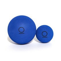 마이롤러 마사지볼 세트 8.6cm + 5.5cm, 코발트블루, 1세트