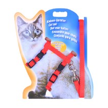 아리코 고양이 하네스 세트, 레드