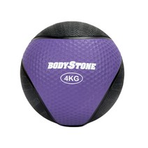 바디스톤 메디신볼 MB6304, 퍼플, 4kg
