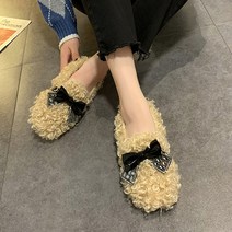 TCR 미미 리본 여성슬립온