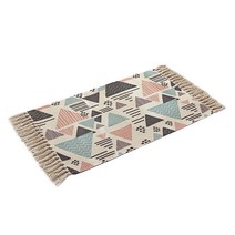 알럽홈 아트프린팅 테피스트리 테슬 러그