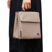 코코헬렌 스퀘어 클래식 보냉파우치 보냉백 도시락가방, Mocha Brown