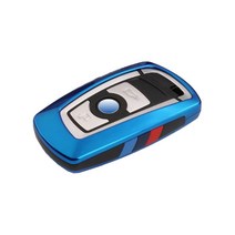 굿즈인홈 BMW M컬러 키케이스, 타입A 메탈릭블루, 1개