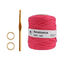 야나 르네상스 젤로백 뜨개실 DIY 패키지, 14 진핑크