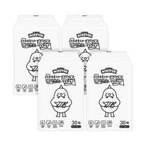 스위트몬스터 빨아쓰는행주 리필형, 30개입, 4개