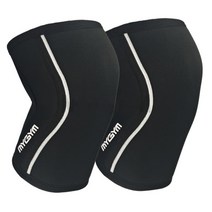 마이짐 네오프렌 좌우 무릎보호대 화이트 라인 7m, 1세트