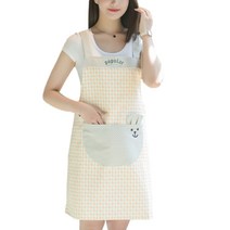 빈티지 무늬 앞치마, TYPE05, 1개