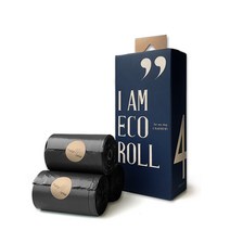 플랫폼마켓 지구를 살리는 착한 배변봉투 4p, 블랙, 1개