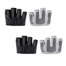 웰럽 프리미엄 요가 필라테스 가죽 장갑 WL-1220 2p, 블랙