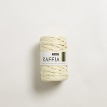 리네아 라피아 뜨개실 40g x 4p, 401 백아이보리, 85m