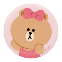 라인프렌즈 휴대폰 컬러 톡, 초코 그리팅, 1개
