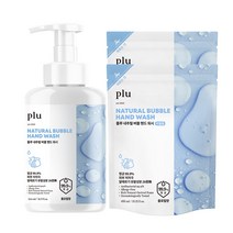 플루 내추럴 버블 핸드워시 본품 500ml + 리필 450ml x 2p 세트 플로럴향, 1세트