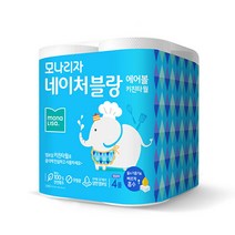 모나리자 네이처블랑 에어볼 키친타올 150매, 4개