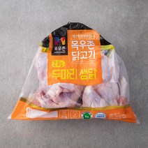 목우촌 닭고기 두마리 생닭 (냉장), 2kg, 1개